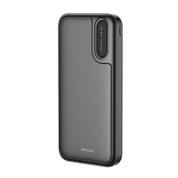 Batterie externe LCD 10000 mAh, chargeur portable rapide double 12 W avec entrée Type-C, petite station de charge pour plusieurs appareils