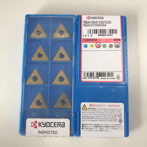 Insertos de Carburo TNGA160412SO1525 A66N KYOCERAS, Herramienta de Torneado con Recubrimiento PCD/PCBN/CFD, Dureza HRC45-65, Compatible con Tornos CNC, en Stock - Product Image 5