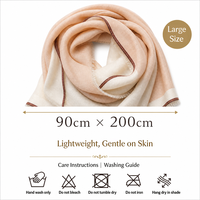 Écharpe-châle de luxe en cachemire, style cadeau, pour l'hiver, les trajets quotidiens et les voyages, vente en gros pour boutiques et fourniture en marque blanche