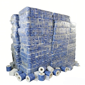 Papier <span class=keywords><strong>toilette</strong></span> blanc doux 3 plis en pâte de bois vierge, écologique et jetable, rouleau de papier hygiénique pour salle de bain, fourniture en gros d'usine OEM - Product Image 5