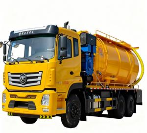 Camion à vide Euro 3 de 28 000 litres, 28 tonnes, 6x4, pour aspiration des eaux usées - Étanche pour les usines d'adhésifs - Product Image 2