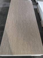 Série Travertin, imperméable, 1220*2440mm, dernier design, panneau UV, feuille de marbre PVC pour la décoration d'hôtel