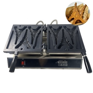Machine à gaufres professionnelle en forme <span class=keywords><strong>de</strong></span> <span class=keywords><strong>Tour</strong></span> Eiffel, personnalisable, pour usage commercial ou domestique - Product Image 1