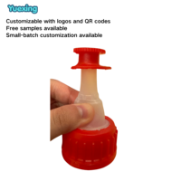 Producto en Oferta de un Proveedor Chino de Tapas de Plástico: Tapa con Anillo de Extracción y Boquilla Larga