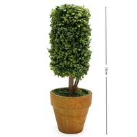 Plantes artificielles de 15 cm avec pots, verdure d'intérieur réaliste, plantes décoratives pour la maison, le bureau, le salon, la décoration du jardin