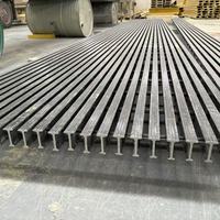 Caillebotis en fibre de verre pour plancher pultrudé robuste de haute qualité