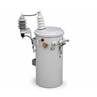 Transformador Monofásico Sumergido en Aceite de 50kVA, 85kVA, 100kVA para Montaje en Poste, Reductor de Tensión para Líneas Eléctricas Aéreas (Venta al por Mayor)