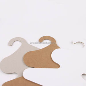 На заказ милый дизайн для домашних животных собака кошка тематическая вешалка для одежды картонные вешалки - Product Image 6