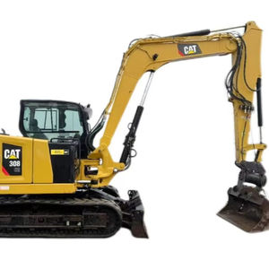 Excavadora usada CAT 308CR Excavadora pequeña Japón Motor original a la venta Casi nueva Buen estado Buen rendimiento - Product Image 1