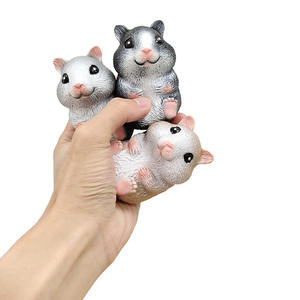 Jouets de modèle Hamster Vent Ball, jouets amusants et déstressants, jouets à presser doux, jouets à dézipper, souris mignonne, jouets de décompression - Product Image 4