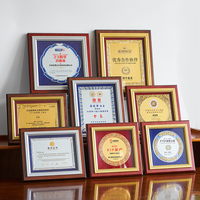 Plaque de récompense en bois gravée personnalisée, écologique et professionnelle, avec logo créatif et lettrage pour trophée ou certificat