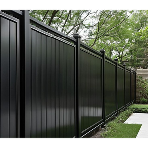 Chất Lượng Tốt Tùy Chỉnh Thiết Kế Nhôm Chống Leo Lên 8ft Cao Riêng Tư Hàng Rào Nhôm An Ninh Nhà Vườn Hàng Rào - Product Image 3