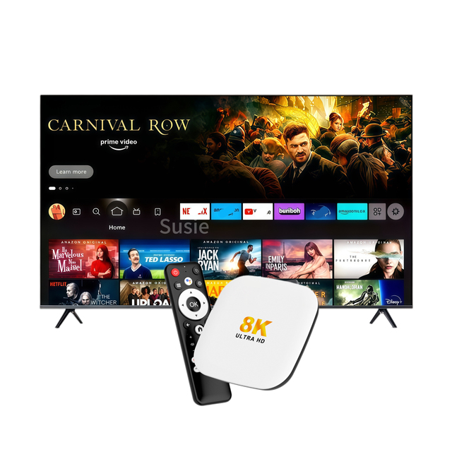 Hot Selling Media Player 8K TV Box H96 MAX M2 PLUS Quad Core Rockchip RK3528 BOX 8K Streaming BT 5.4 Voice Assistant Set Top Box