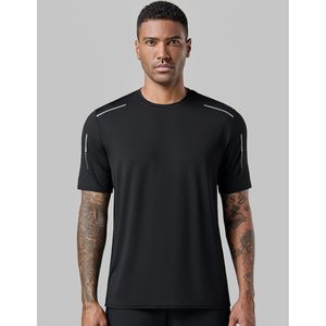 เสื้อยืดคอกลมแขนสั้นสำหรับออกกำลังกายแห้งเร็วสำหรับผู้ชาย แพ็ค 5 ตัว - Product Image 2