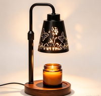 Lampe chauffe-bougie avec minuterie et variateur d'intensité - Cadeaux d'anniversaire pour femmes, décoration de chambre, Noël