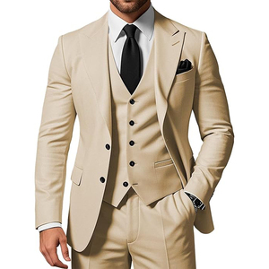 <span class=keywords><strong>Costume</strong></span> smoking 3 pièces pour <span class=keywords><strong>homme</strong></span>, veste blazer à 2 boutons avec <span class=keywords><strong>gilet</strong></span> et pantalon, cravate incluse, grande taille - Product Image 2