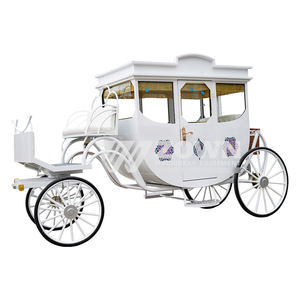 Carrozza Elettrica Professionale per Cavalli, Carrozza Reale, Carrozza Turistica, Carrozza Nuziale Romantica a 4 Ruote - Product Image 2