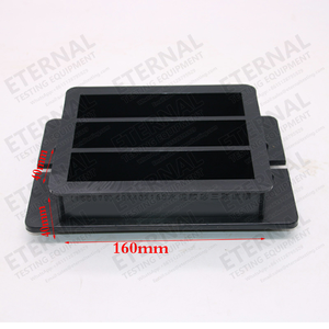 40x40x160mm tres bandas prismas molde laboratorio mortero plástico estampado moldes de hormigón - Product Image 5