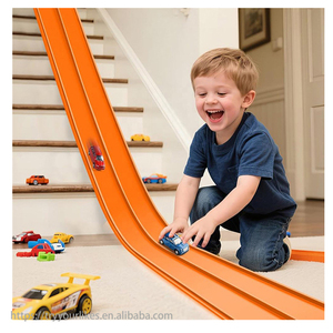 Bộ Đồ Chơi Xe Đua Đường Đua Có Thể Thu Vào EPT 2025 Mới Nhất - Xe Đua Đường Đua Tốc Độ Cao, Linh Hoạt, Đồ Chơi Xe Đua Đường Đua Sáng Tạo Cho Trẻ Em Nam - Product Image 2