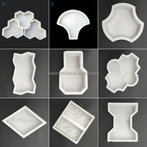 Fleur Piscine Carrelage Cendres Moule <span class=keywords><strong>Garage</strong></span> Porte Avant En Plastique Cabros Faux Brique Pavage Verrouillage Brise Ciment Bloc De Béton Moule - Product Image 2