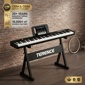 <span class=keywords><strong>Piano</strong></span> électrique X88D TERENCE <span class=keywords><strong>pour</strong></span> débutants avec clavier à 88 touches à mécanisme marteau, instruments de clavier professionnels - Product Image 1