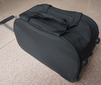 Sac de voyage Andante à 2 roues, bagage à roulettes durable de 15 pouces avec roues de patins à roulettes, sac de voyage à poignée à bouton-poussoir