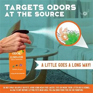 Éliminateur d'odeurs pour animaux domestiques, <span class=keywords><strong>prix</strong></span> de gros, <span class=keywords><strong>Orange</strong></span>, élimine les taches d'animaux, les odeurs d'urine, nettoyage des tapis, déodorant pour chat et chien - Product Image 2