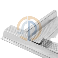 Profil en aluminium de système de suspension de plafond d'oméga de canal de fourrure de haute qualité pour le gypse d'extrémité de plafond