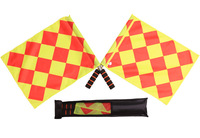 CH9014-2 Vente Flash : Drapeaux d'arbitre de football avec buzzer pour l'entraînement sportif