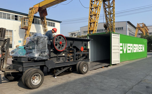 Mobiler Dieselmotor-Steinbrecher PE250x400 Backenbrecher mit max. 20t/h Kapazität Motor & Lager für Bergbau & Bauwesen - Product Image 5