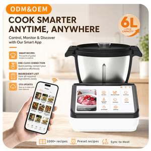 <span class=keywords><strong>Robot</strong></span> de cuisine intelligent tout-en-un original, capacité de 6 L, <span class=keywords><strong>robot</strong></span> culinaire, soupière, <span class=keywords><strong>mixeur</strong></span>, mélangeur en acier inoxydable, machine de cuisine - Product Image 3
