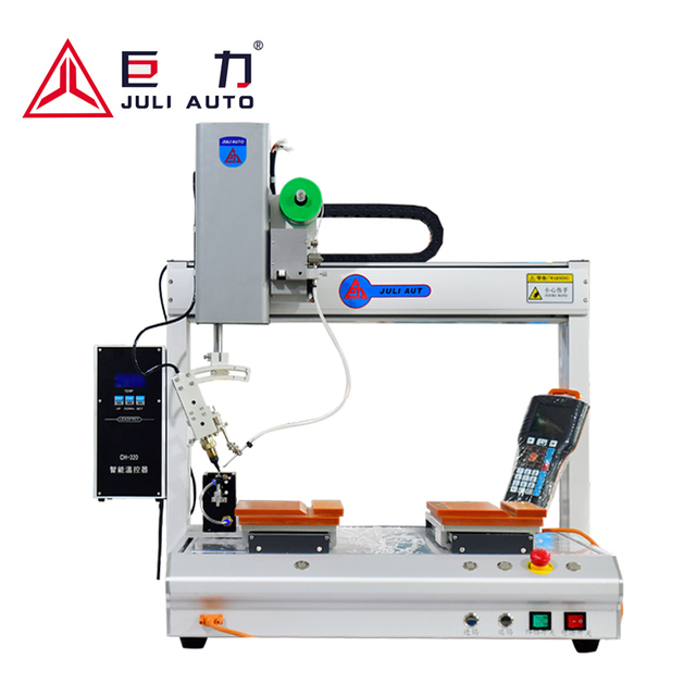 Auto Tin Feeding Soldering Station Automatic Usb Cable Micro Switch Connector Soldering Machine