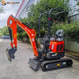 SHANDING Mini Excavadora de 1.2 Toneladas con Envío Gratuito, Micro Excavadora, Máquina de Excavación en Venta, Precio de Distribuidor, Control Hidráulico - Product Image 6