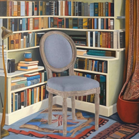 Chaise de salle à manger rembourrée en velours moderne pour bureau à domicile et accent en bois pour réception de mariage Meubles en chêne pour bar à domicile