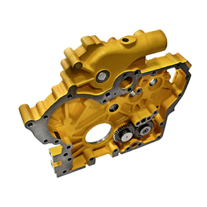 Pompe à huile pour pièces de moteur avec refroidisseur intermédiaire 255-3069 2553069 3066 S6K pour excavatrice de construction E320DL 320D 323DL 320C, pompe à eau - Product Image 1