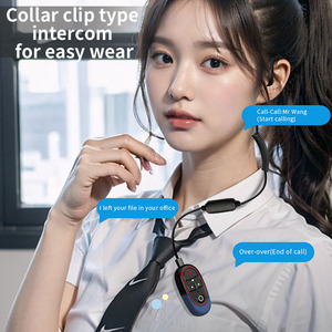 راديو الأذن الصغير اللاسلكي راديو جديد Ham راديو احترافي 10 ساعات سماعة أذن مع تحكم صوتي AI - Product Image 6