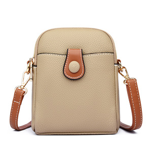 Factory Lightweight <b>Small</b> Crossbody Bag Stylish Ladies PU Leather Cell Phone <b>Purse</b> Handbags Messenger Phone Shoulder Bag - Product Image 2