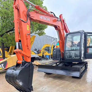 Mini excavadora Hitachi ZX70 con hoja topadora y horas más bajas a la venta Excavadora pequeña a la venta en Shanghai Excavadora usada - Product Image 1
