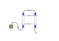 Vanq UV fluorescent infrarouge réglable temps commuté floraison plus grande performance led crece la luz