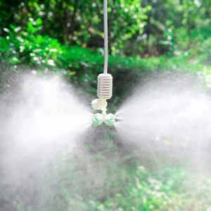 Micro-asperseur de serre à 4 voies, buse de brumisation pour jardin, brumisateur, buse de pulvérisation - Product Image 1
