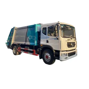 Dongfeng14 m3 gran camión de recogida y transferencia de basura camión de basura comprimido
