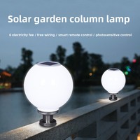 Lampe solaire d'extérieur de style européen en forme de lune, IP65, LED lumière blanc chaud, contrôle inductif résidentiel, pour zones rurales