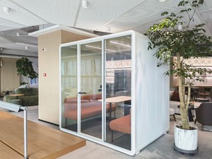 Modern yeni çalışma toplantı odası ofis kutusu mobilya iç gizlilik çevre dostu uyku kutusu ile yeni tasarım ses geçirmez çözüm - Product Image 4