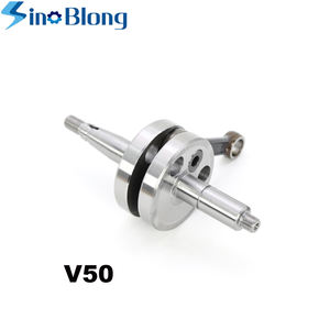 อะไหล่รถจักรยานยนต์ อุปกรณ์ตกแต่งรถจักรยานยนต์ เพลาข้อเหวี่ยงเครื่องยนต์ คุณภาพสูง ใช้สำหรับ <span class=keywords><strong>YAMAHA</strong></span> <span class=keywords><strong>V50</strong></span> - Product Image 2