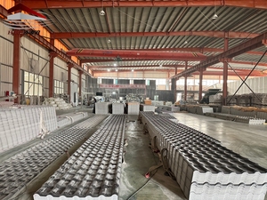 Tuiles de toiture ondulées en <span class=keywords><strong>PVC</strong></span> haute densité et en résine synthétique |   Tôles de toiture ignifuges et résistantes à la chaleur pour une utilisation durable dans les maisons - Product Image 6