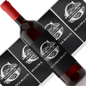 Etiqueta Adhesiva Personalizada con Logotipo para Botellas de Vino, Impresión de Empaques Personalizados al por Mayor - Product Image 1