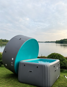 <span class=keywords><strong>Piscine</strong></span> gonflable en PVC durable |   En plein air |   Résistant à la chaleur et protégé contre les UV, utilisable toute l'année - Product Image 1