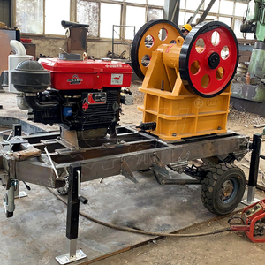 <strong>Jaw</strong> <strong>Crusher</strong> Rock <strong>Crusher</strong> 150x250 PE Model Small Mobile Mini Stone Low Mobile Stone <strong>Crusher</strong> with Diesel Engine 125mm Negotiable - Product Image 6