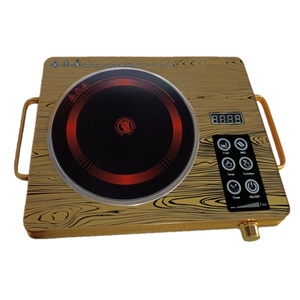 Offre Spéciale 2200W Panneau en verre cristal non poli Table de cuisson à induction électrique noire Cuisinière infrarouge en céramique portable Utilisation au restaurant - Product Image 5