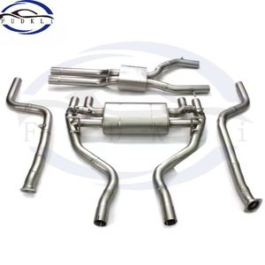 Sistema de escape Catback de acero inoxidable para BMW <span class=keywords><strong>M2</strong></span> Competition M2C F87 <span class=keywords><strong>2018</strong></span> + silenciador de tubo de escape mejora el rendimiento y el sonido - Product Image 5